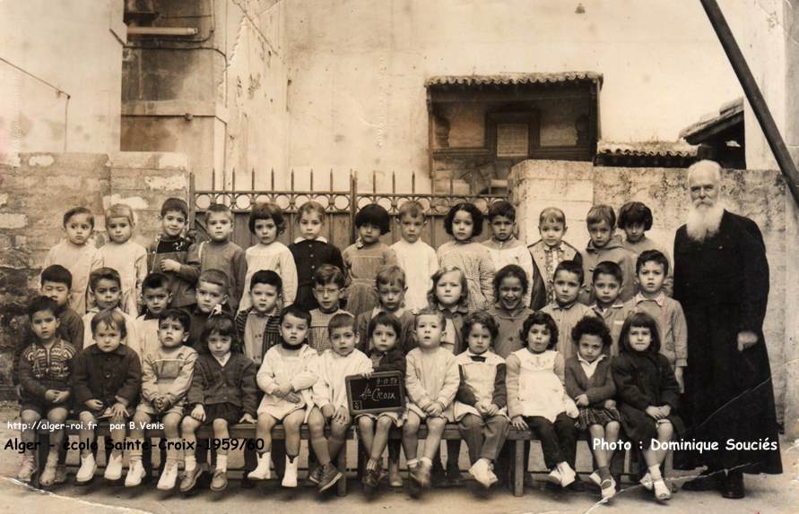 Maternelle de l'école Sainte-Croix, 1959-1960