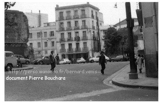 Le début du boulevard de la Victoire, une limite de la Casbah