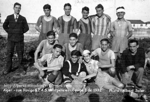 AS MONTPENSIER- FOOTBALL,Équipe Première en 1932 